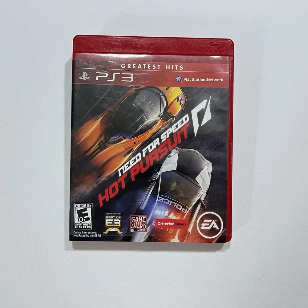 Need for Speed Hot Pursuit PS3 Sony PlayStation 3 With Inserts No Manual
